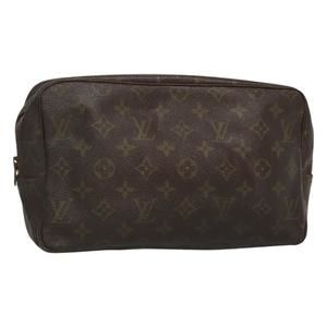LOUIS VUITTON Monogram Trousse Toilette 28 Clutch Bag M47522 LV Auth bs26255